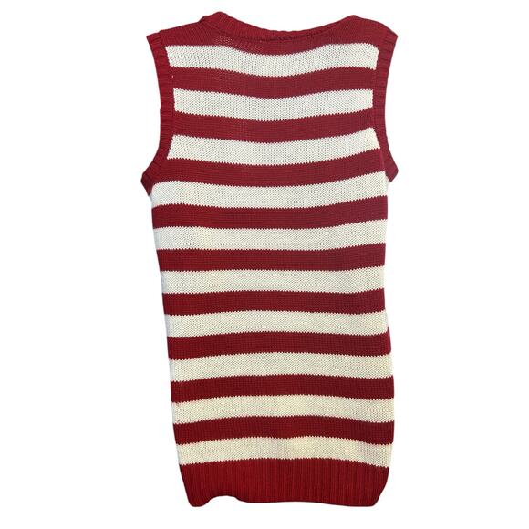 Ugly Christmas Sweater Cute Grumpy Cat In Santa Hat Nope Not Today Size M (7-9) - Picture 3 of 5